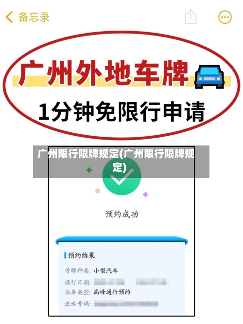 广州限行限牌规定(广州限行限牌规定)