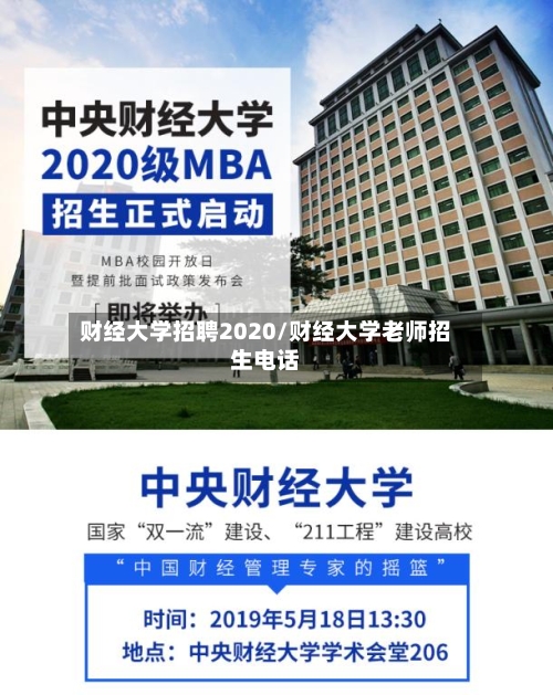 财经大学招聘2020/财经大学老师招生电话