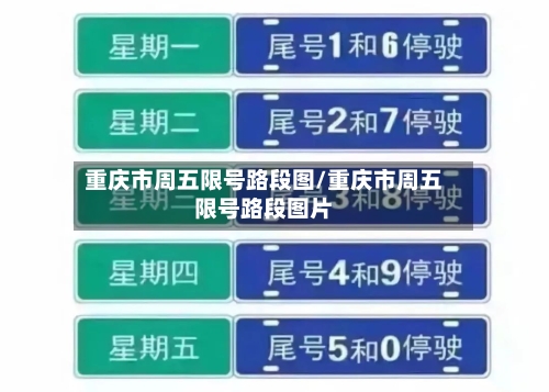 重庆市周五限号路段图/重庆市周五限号路段图片
