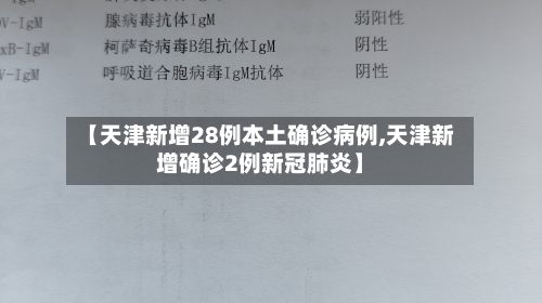 【天津新增28例本土确诊病例,天津新增确诊2例新冠肺炎】