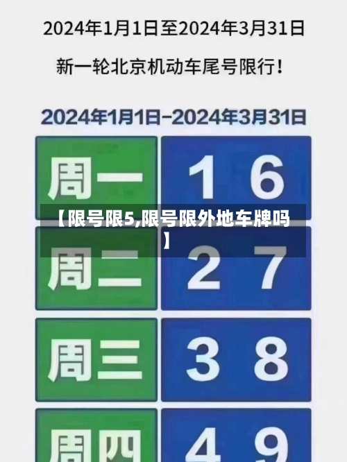 【限号限5,限号限外地车牌吗】