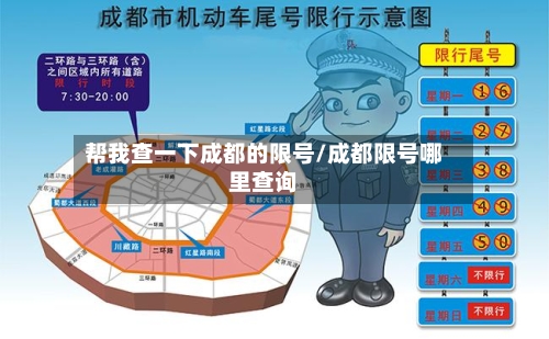 帮我查一下成都的限号/成都限号哪里查询