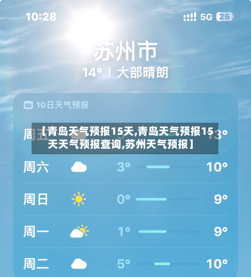 【青岛天气预报15天,青岛天气预报15天天气预报查询,苏州天气预报】