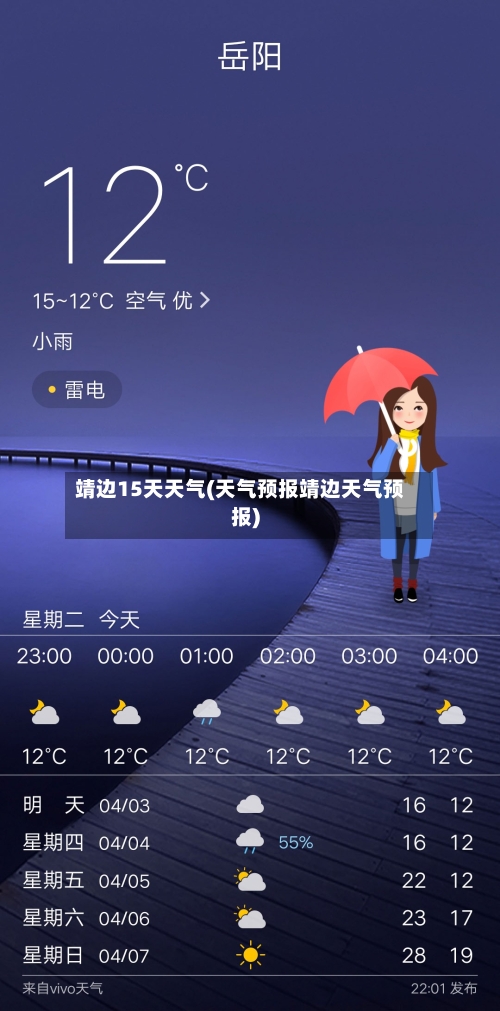 靖边15天天气(天气预报靖边天气预报)