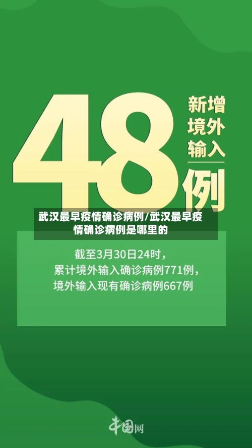 武汉最早疫情确诊病例/武汉最早疫情确诊病例是哪里的