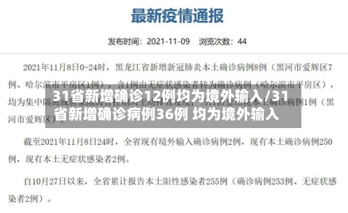 31省新增确诊12例均为境外输入/31省新增确诊病例36例 均为境外输入