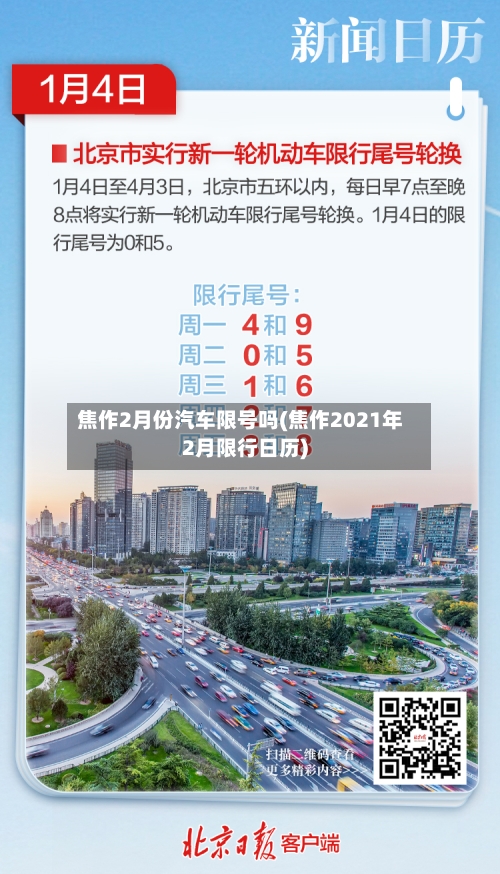 焦作2月份汽车限号吗(焦作2021年2月限行日历)