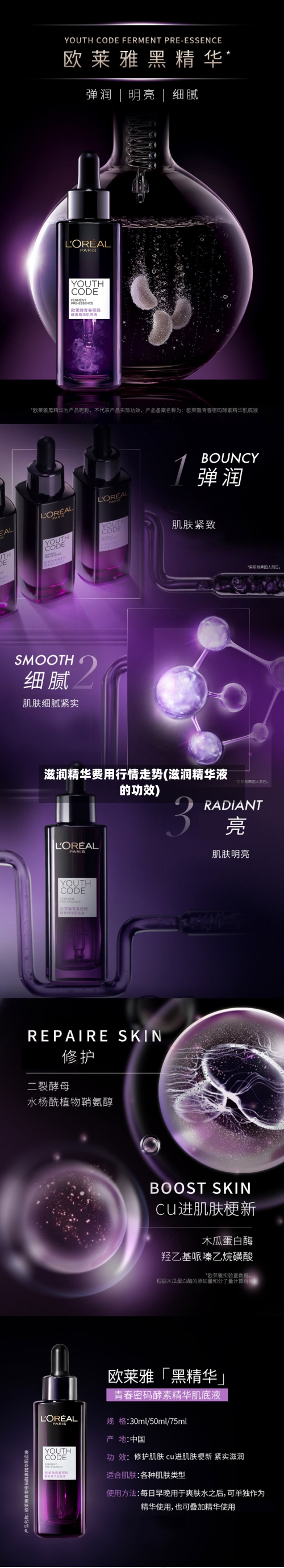 滋润精华费用行情走势(滋润精华液的功效)