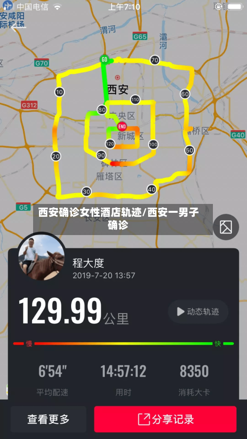 西安确诊女性酒店轨迹/西安一男子确诊