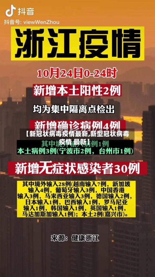 【新冠状病毒疫情最新,新型冠状病毒疫情 最新】