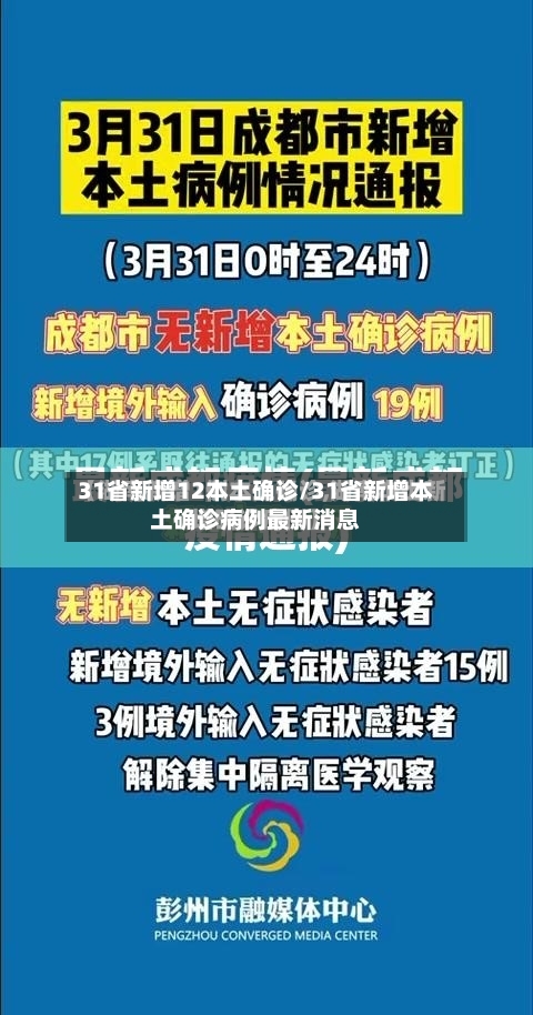 31省新增12本土确诊/31省新增本土确诊病例最新消息
