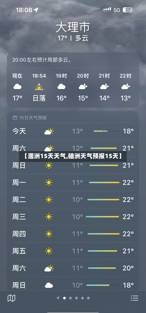 【涠洲15天天气,硇洲天气预报15天】
