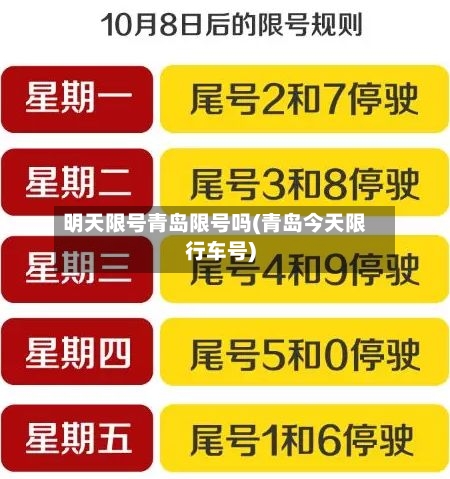 明天限号青岛限号吗(青岛今天限行车号)