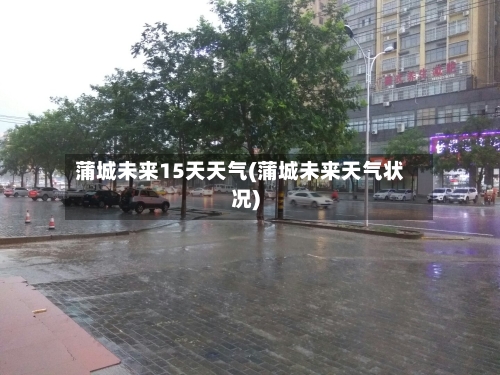 蒲城未来15天天气(蒲城未来天气状况)