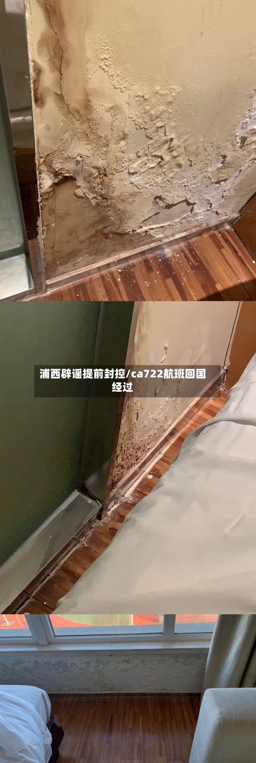 浦西辟谣提前封控/ca722航班回国经过