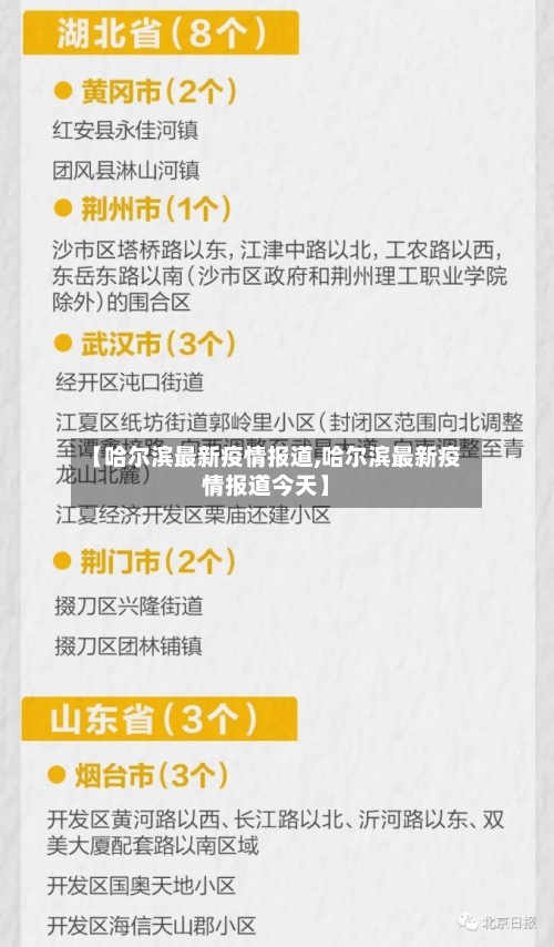 【哈尔滨最新疫情报道,哈尔滨最新疫情报道今天】