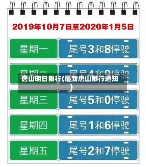 唐山明日限行(最新唐山限行通知)