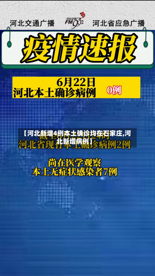 【河北新增4例本土确诊均在石家庄,河北新增病例】