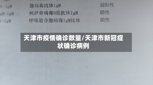天津市疫情确诊数量/天津市新冠症状确诊病例