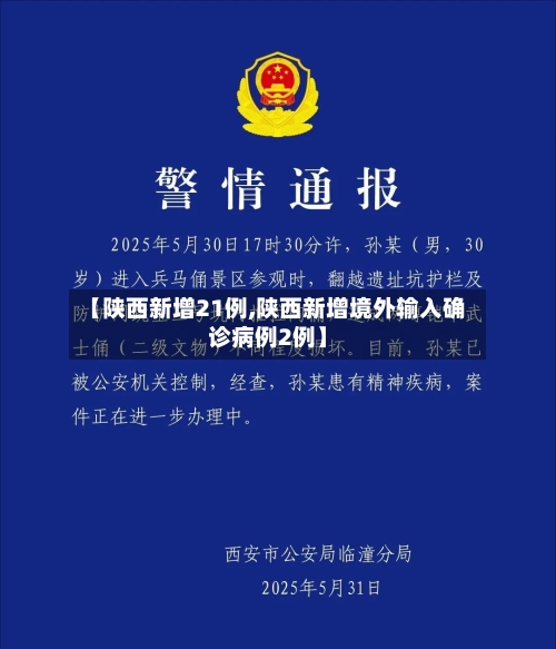 【陕西新增21例,陕西新增境外输入确诊病例2例】