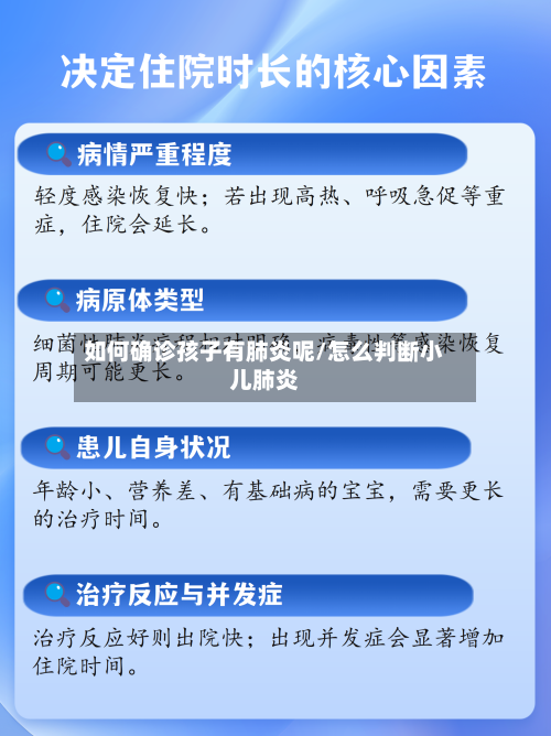 如何确诊孩子有肺炎呢/怎么判断小儿肺炎
