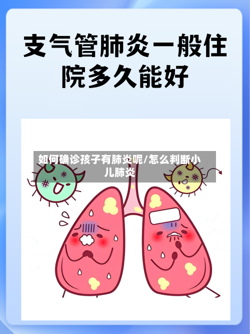 如何确诊孩子有肺炎呢/怎么判断小儿肺炎