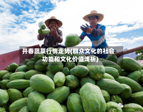 开春蔬菜行情走势(群众文化的社会功能和文化价值浅析)