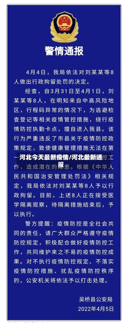 河北今天最新疫情/河北最新通报
