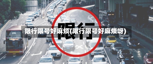 限行限号好麻烦(限行限号好麻烦呀)