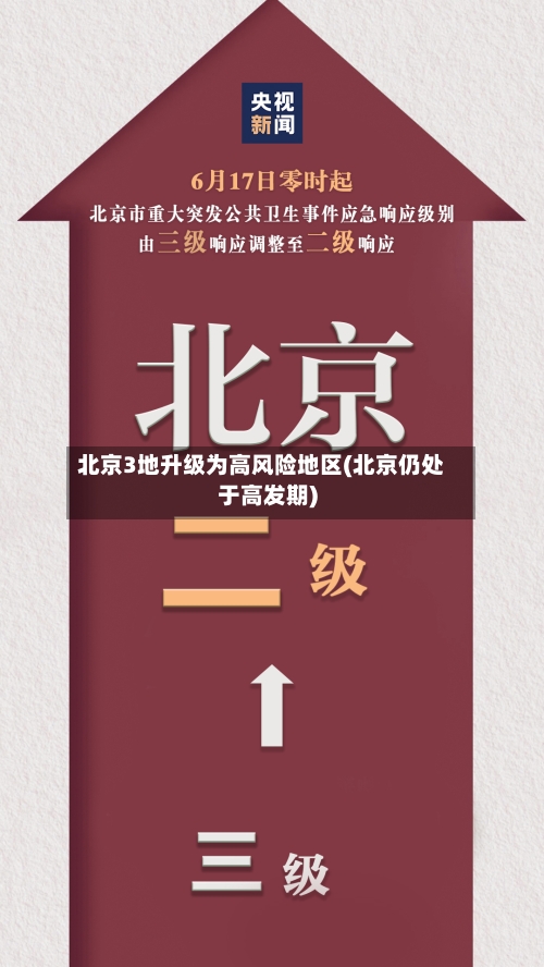 北京3地升级为高风险地区(北京仍处于高发期)