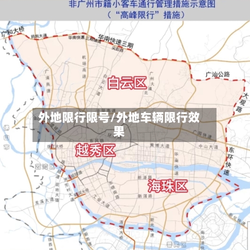 外地限行限号/外地车辆限行效果