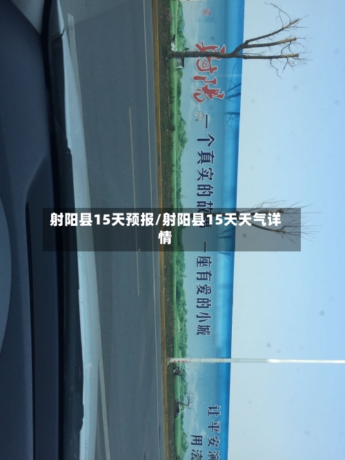 射阳县15天预报/射阳县15天天气详情