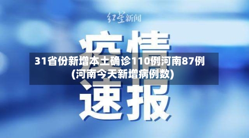 31省份新增本土确诊110例河南87例(河南今天新增病例数)