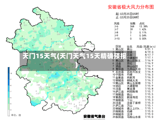 天门15天气(天门天气15天精确预报)