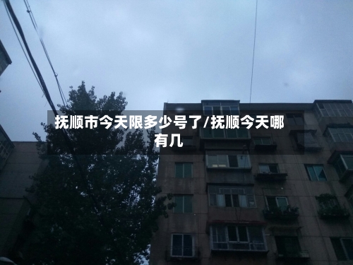 抚顺市今天限多少号了/抚顺今天哪有几