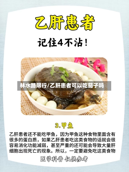 林水路限行/乙肝患者可以吃茄子吗
