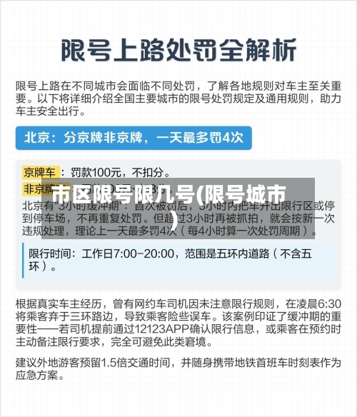 市区限号限几号(限号城市)