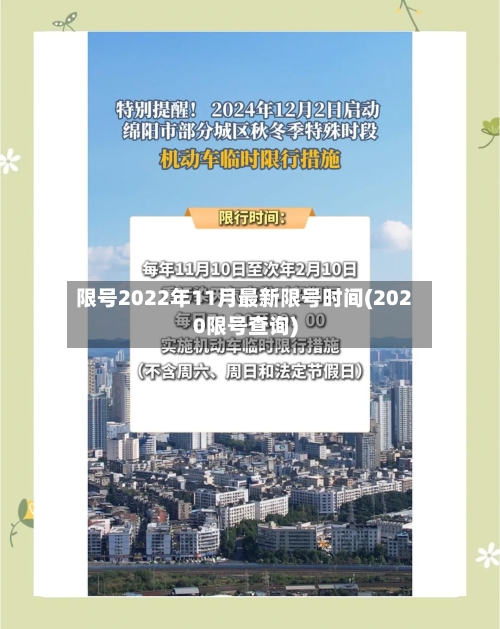 限号2022年11月最新限号时间(2020限号查询)