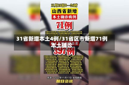 31省新增本土4例/31省区市新增71例本土确诊