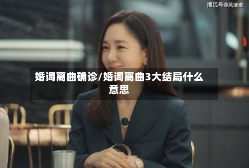 婚词离曲确诊/婚词离曲3大结局什么意思