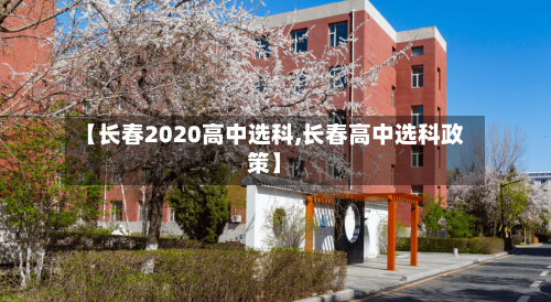 【长春2020高中选科,长春高中选科政策】