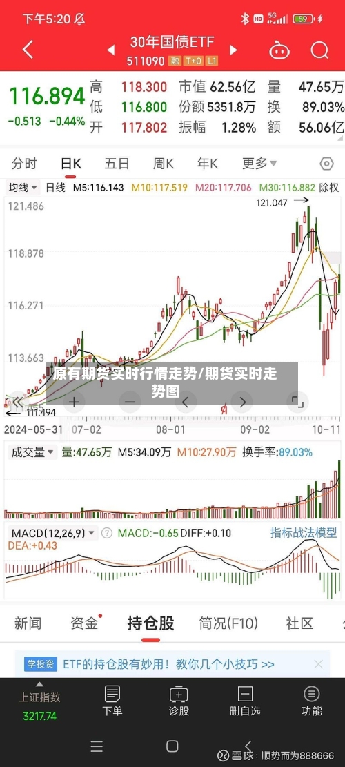 原有期货实时行情走势/期货实时走势图