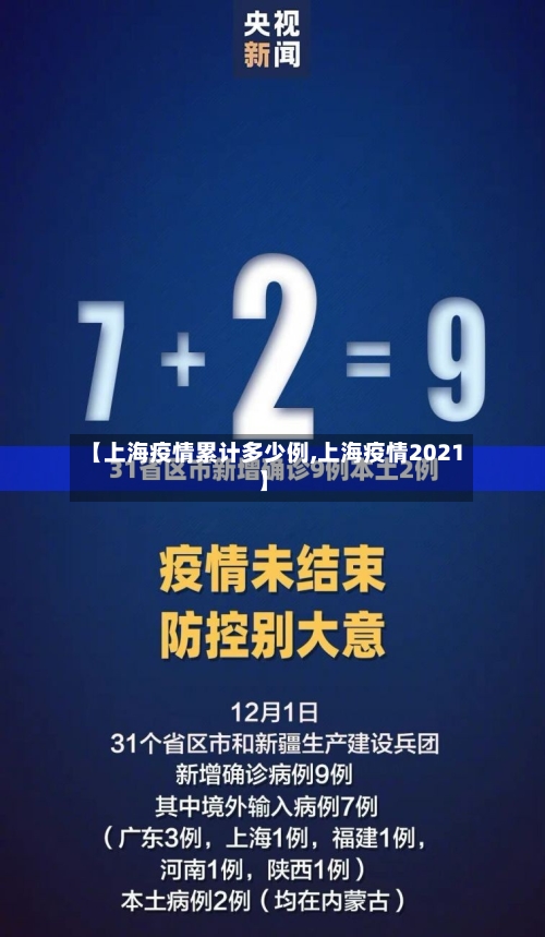 【上海疫情累计多少例,上海疫情2021】