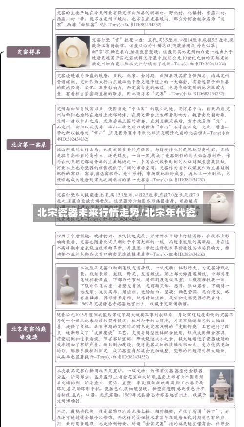 北宋瓷器未来行情走势/北宋年代瓷
