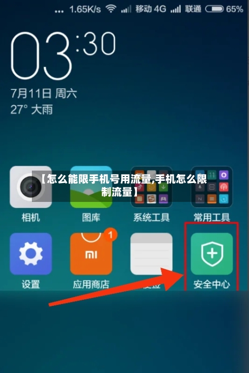【怎么能限手机号用流量,手机怎么限制流量】