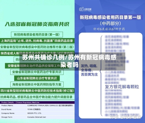 苏州共确诊几例/苏州有新冠病毒感染者吗