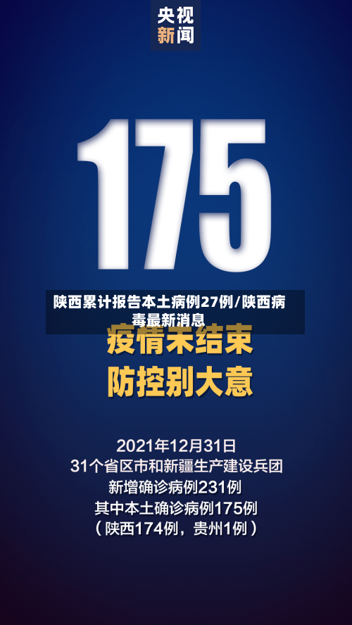 陕西累计报告本土病例27例/陕西病毒最新消息