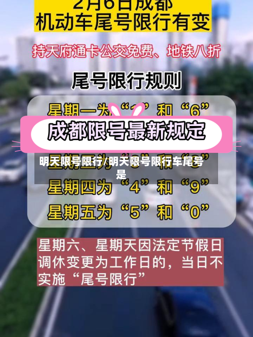 明天限号限行/明天限号限行车尾号是