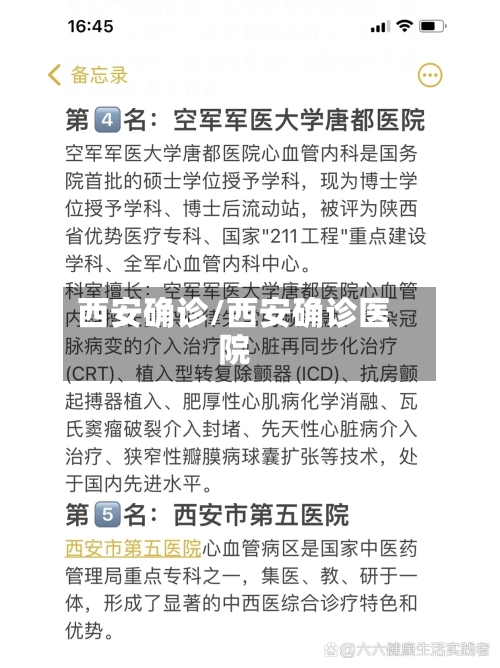 西安确诊/西安确诊医院