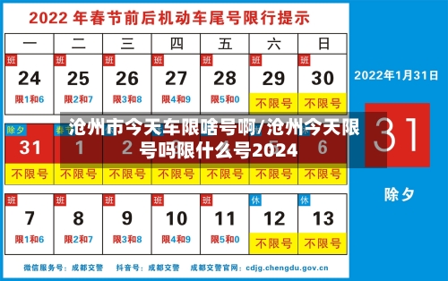 沧州市今天车限啥号啊/沧州今天限号吗限什么号2024